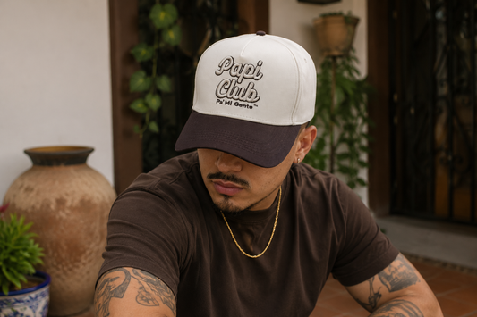 Papi Club Brown/Cream Snapback
