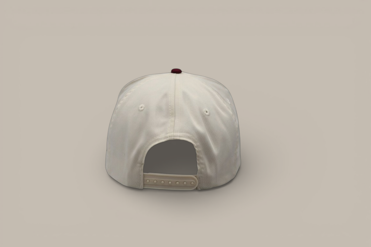 Papi Club Burgundy/Cream Snapback