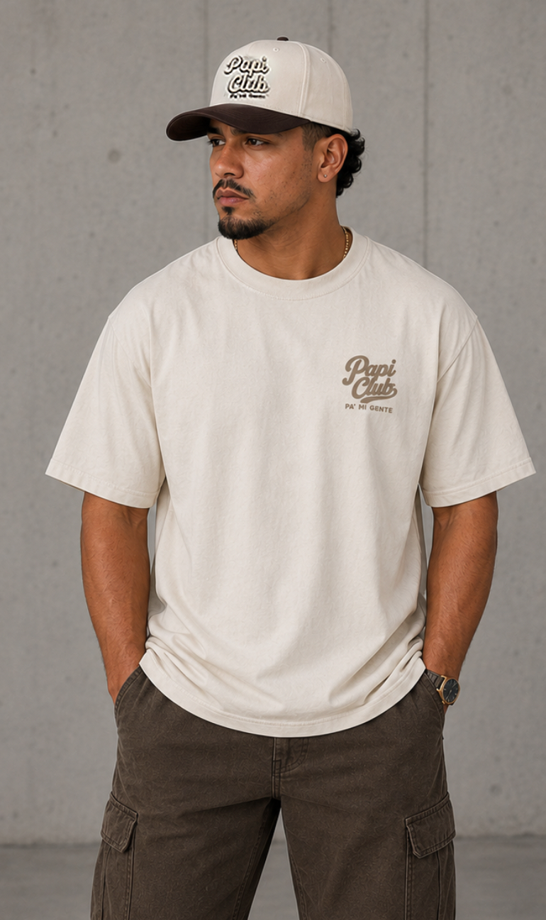Premium Heavyweight Tee / SIEMPRE PRESENTE Cream