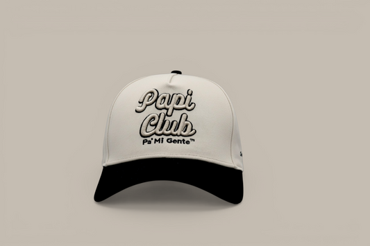 Papi Club Black/Cream Snapback