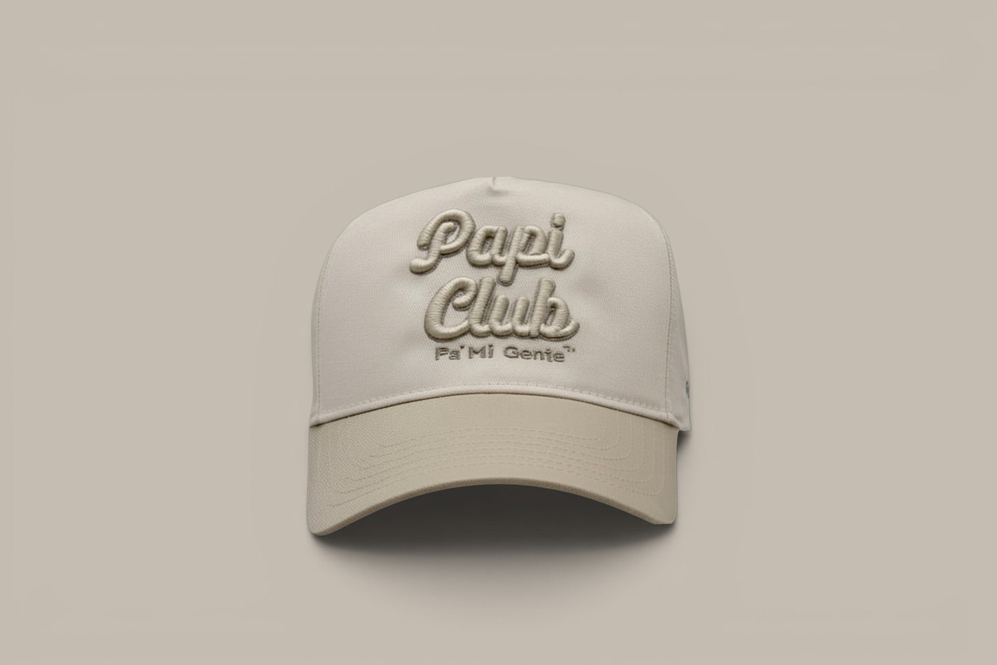Papi Club Light Tan/Cream Snapback