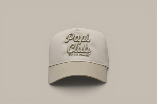 Papi Club Light Tan/Cream Snapback