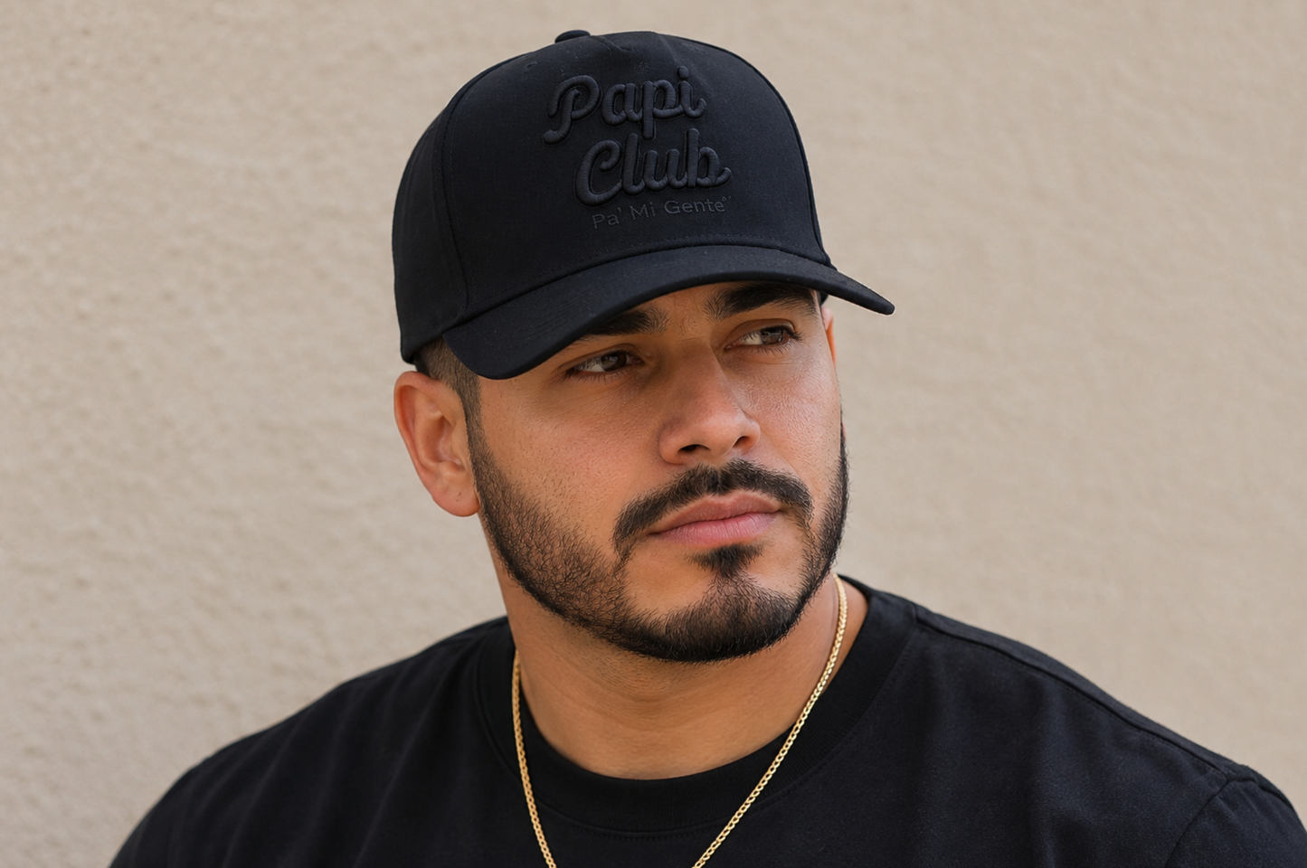 Papi Club Black Snapback
