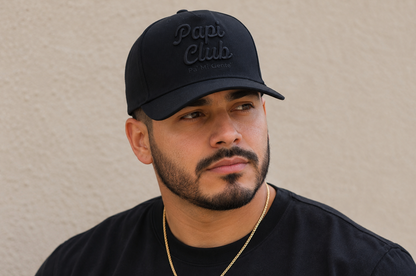Papi Club Black Snapback
